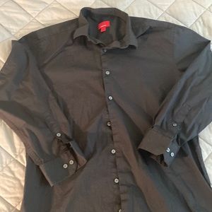 Black dress shirt 16-18 inch neck